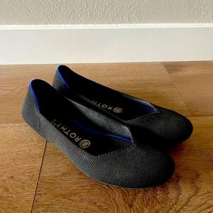 Rothy’s “The Flat” size 8 Black